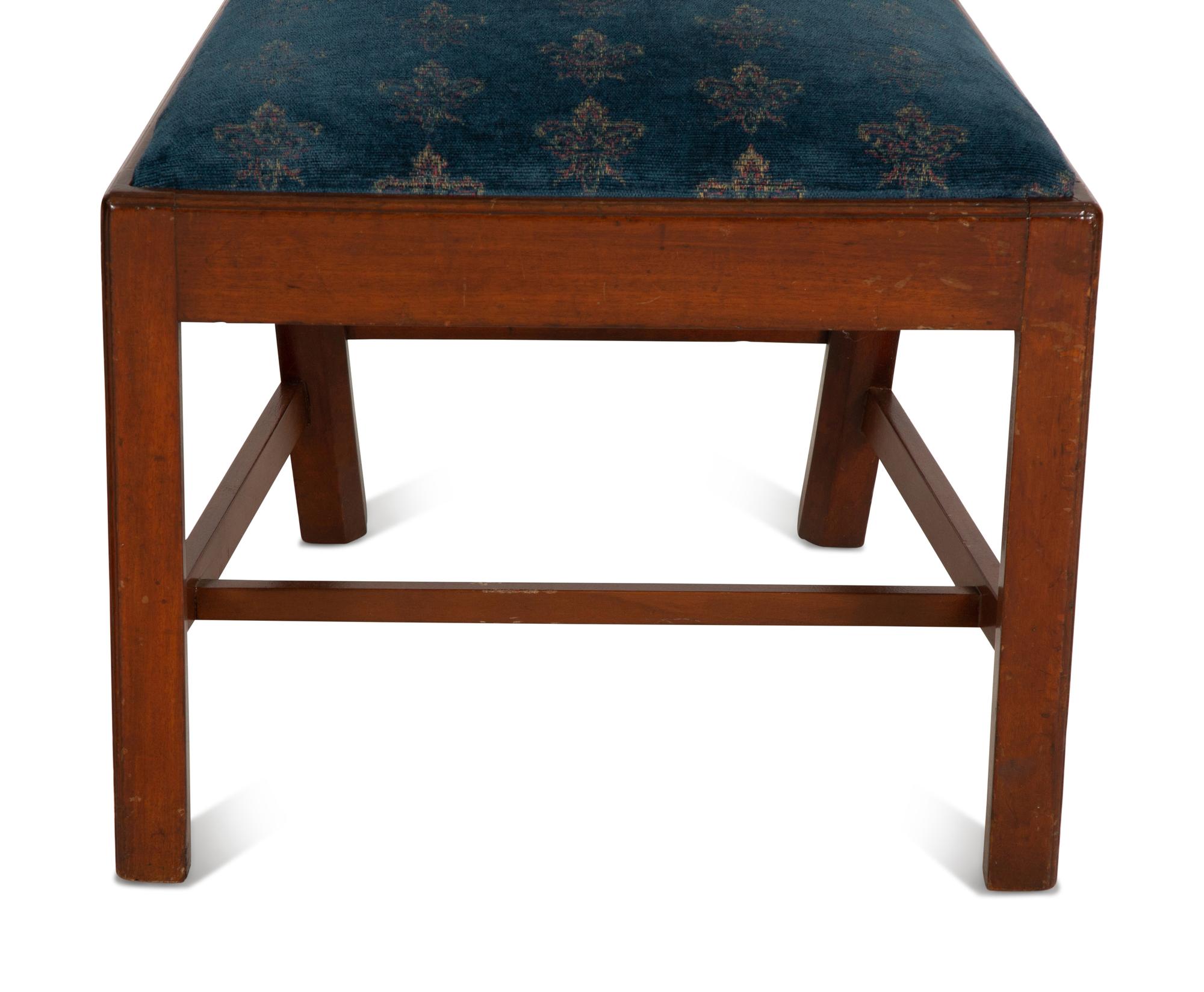 A Pair of American Chippendale Mahogany Side Chairs
