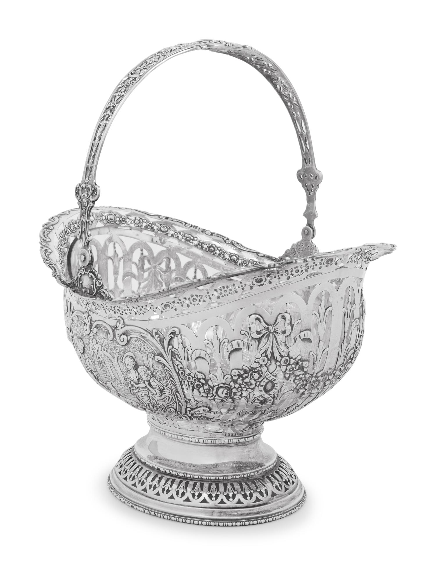 A German Silver Basket