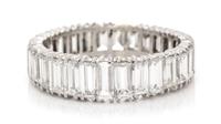 A Diamond Eternity Band, 2.50 dwts.