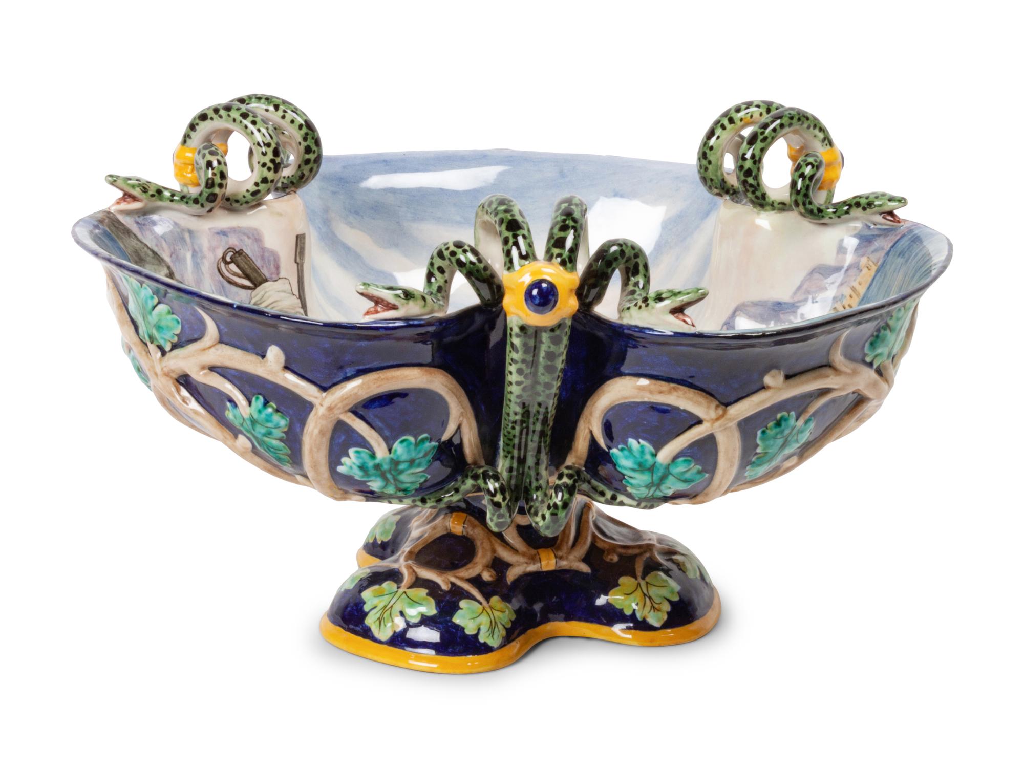 A Richard Ginori Italian Faience Center Bowl