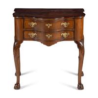 A George II Style Mahogany Side Table