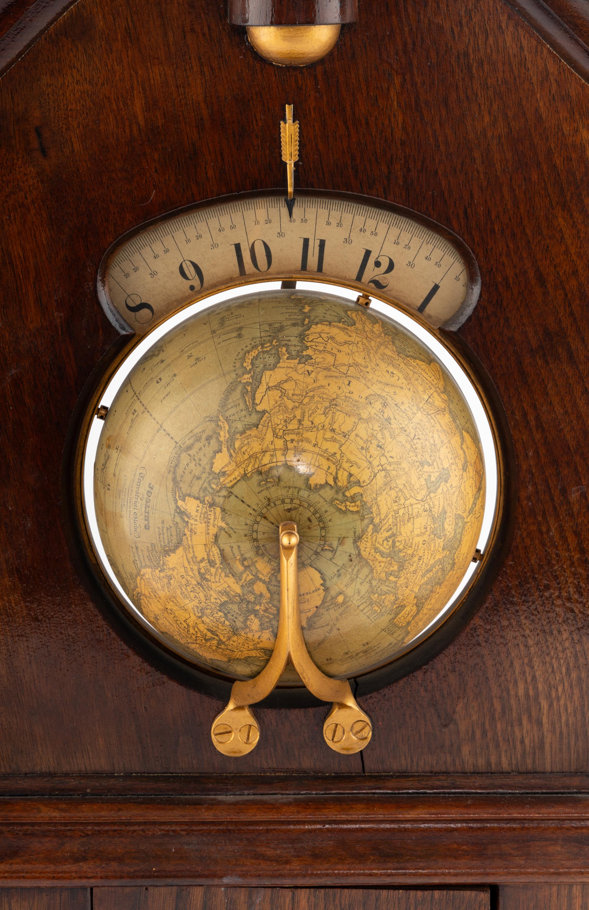 A Timby Solar Globe Mantel Clock
