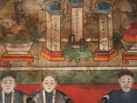 Three Chinese Ancestor Paintings