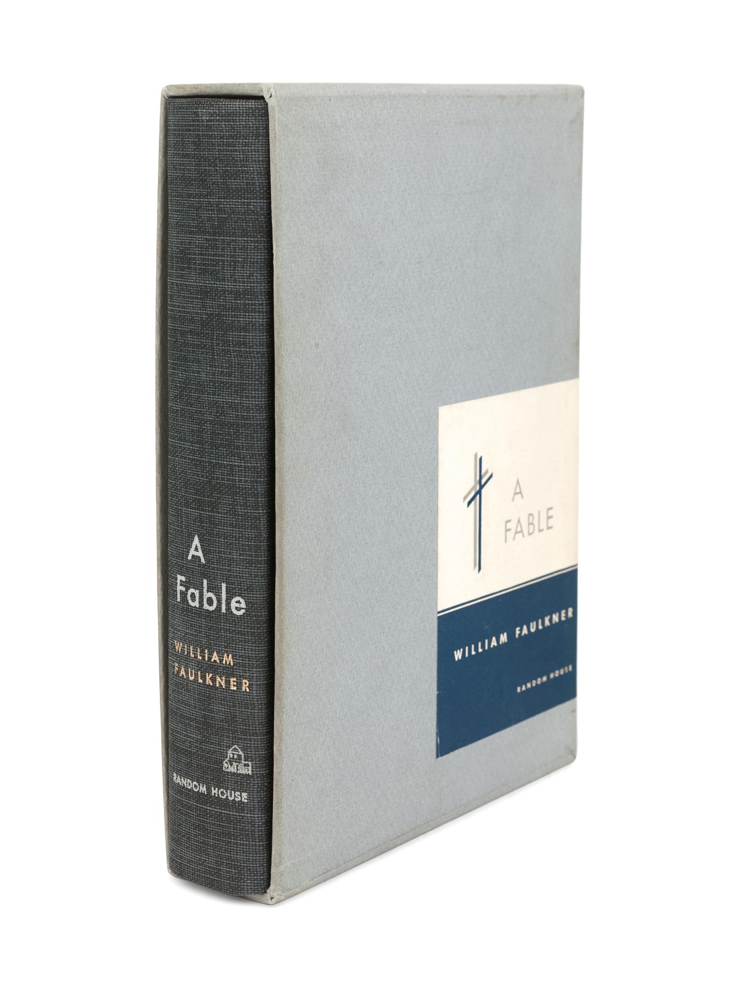 FAULKNER, William (1897-1962). A Fable . New York: Random House, 1954.