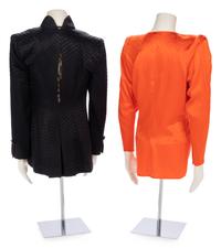 Group of Three Designer Groups; One Bob Mackie, Two Ungaro, 1980s