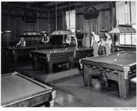 Stern Bramson (1912‑1989) Billiard Room, Pendennis Club, Louisville, KY, October 9, 1947