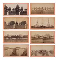 [CIVIL WAR]. Large group of postwar views of the Gettysburg battlefield by C. J. TYSON's, Excelsior Galleries, Gettysburg, PA.
