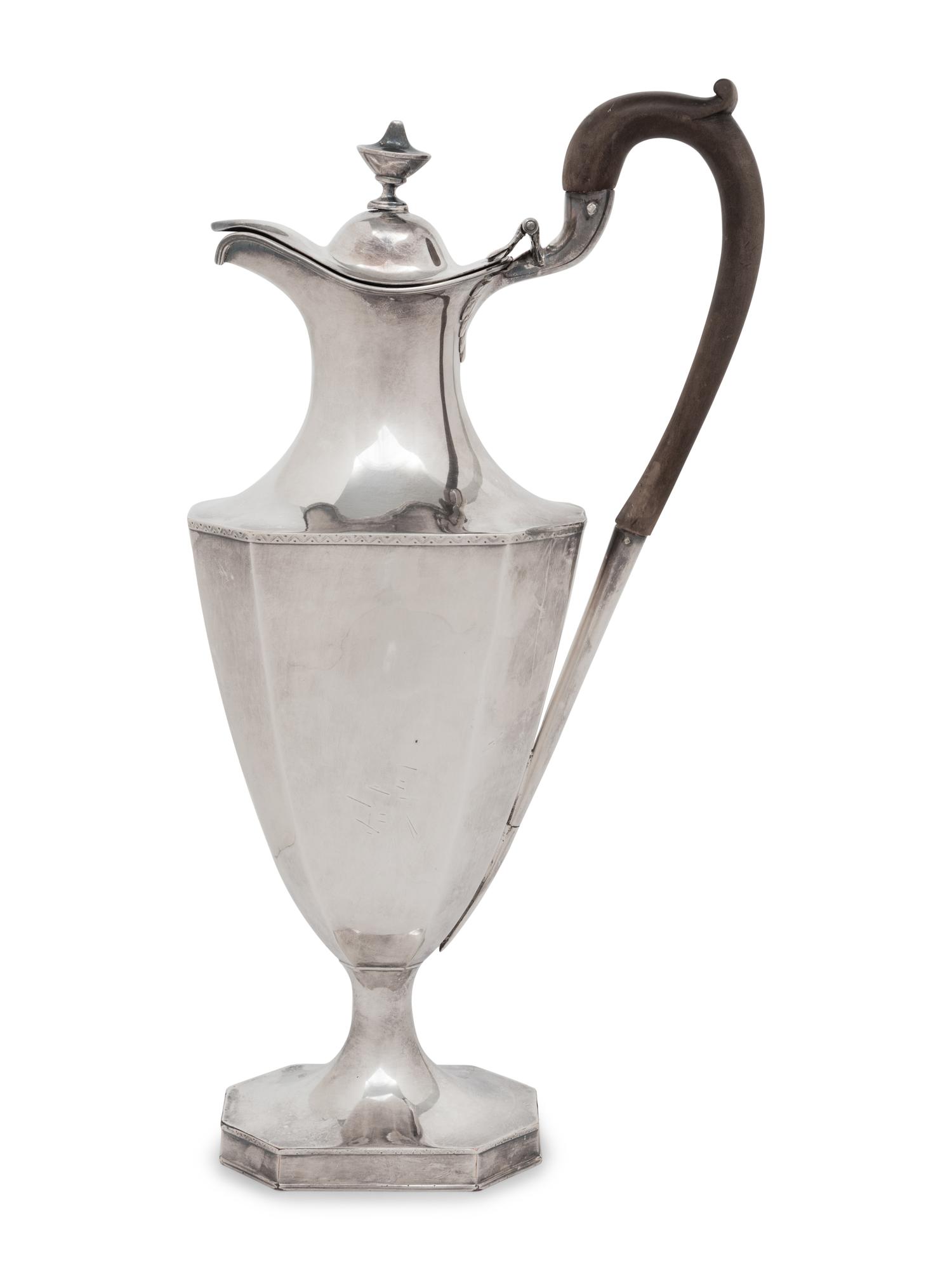 An English Sheffield-Plate Claret Jug