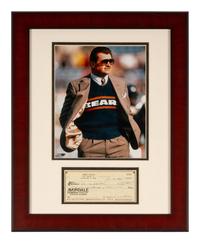 A Large Group of Chicago Bears Signed Autograph Memorabilia Including Dave Duerson, Steve McMichael and Mike Ditka