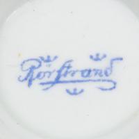 Two Sets of Continental Porcelain Pots-de-Crèmes and Saucers