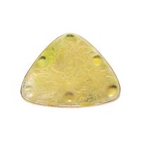 LALIQUE, GLASS BROOCH