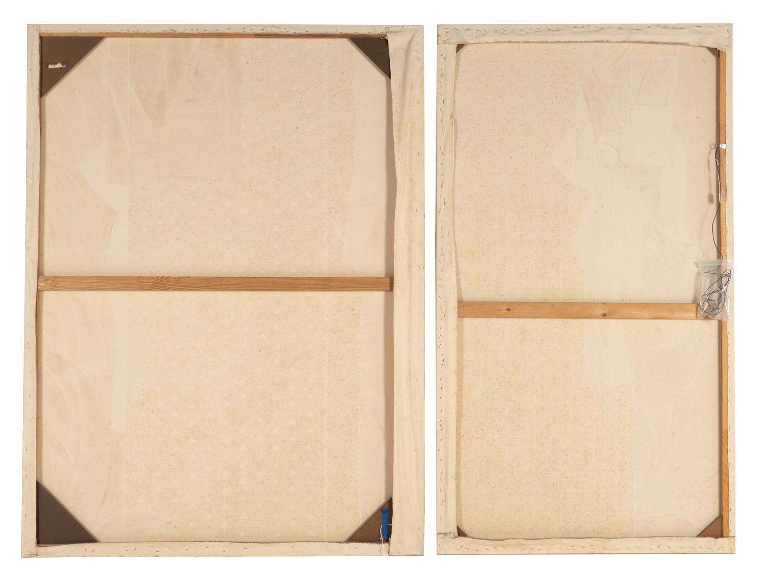 After the Great Bathers , 1981 (diptych)