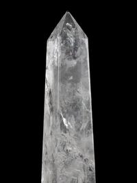 A Pair of Large Rock Crystal Obelisks