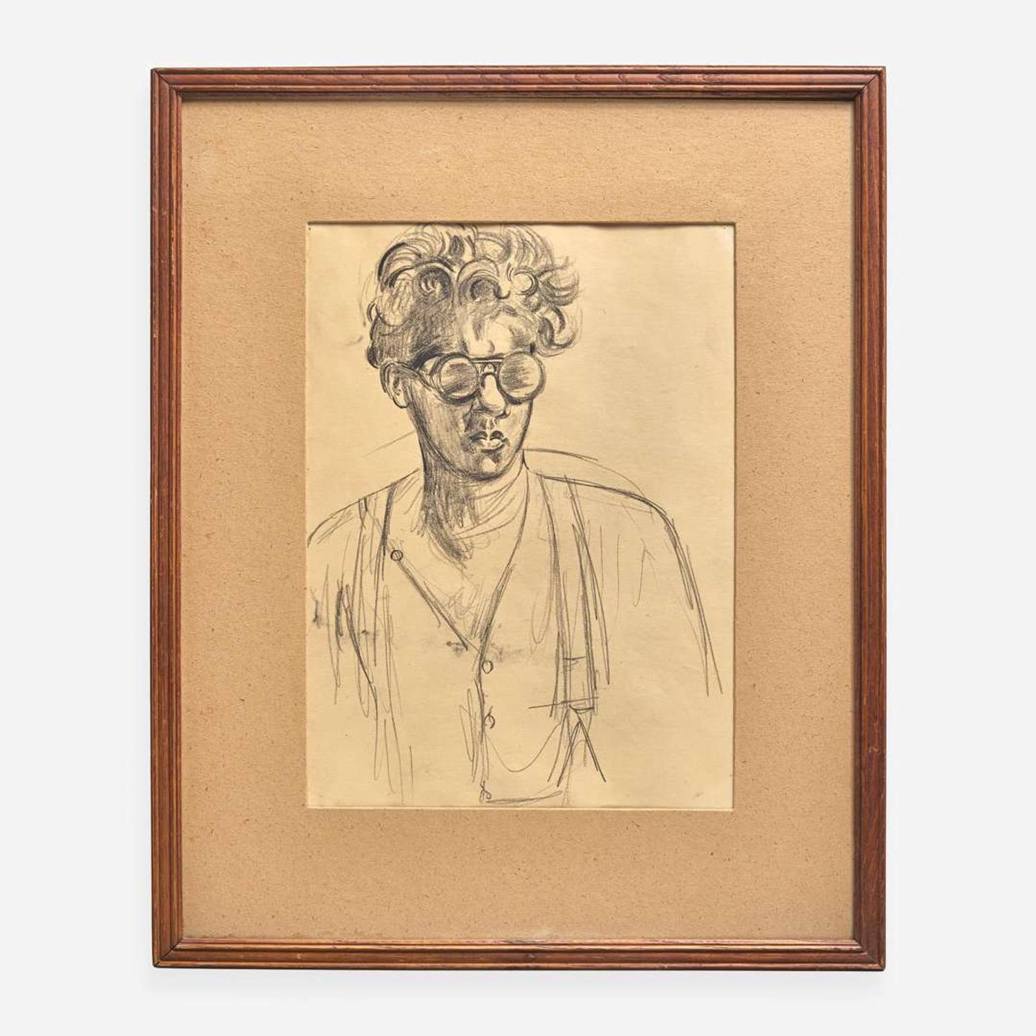 Wyndham Lewis (British, 1882-1957) Head from the Casting Shop