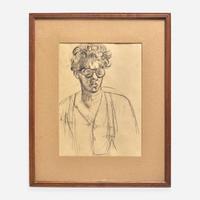 Wyndham Lewis (British, 1882-1957) Head from the Casting Shop