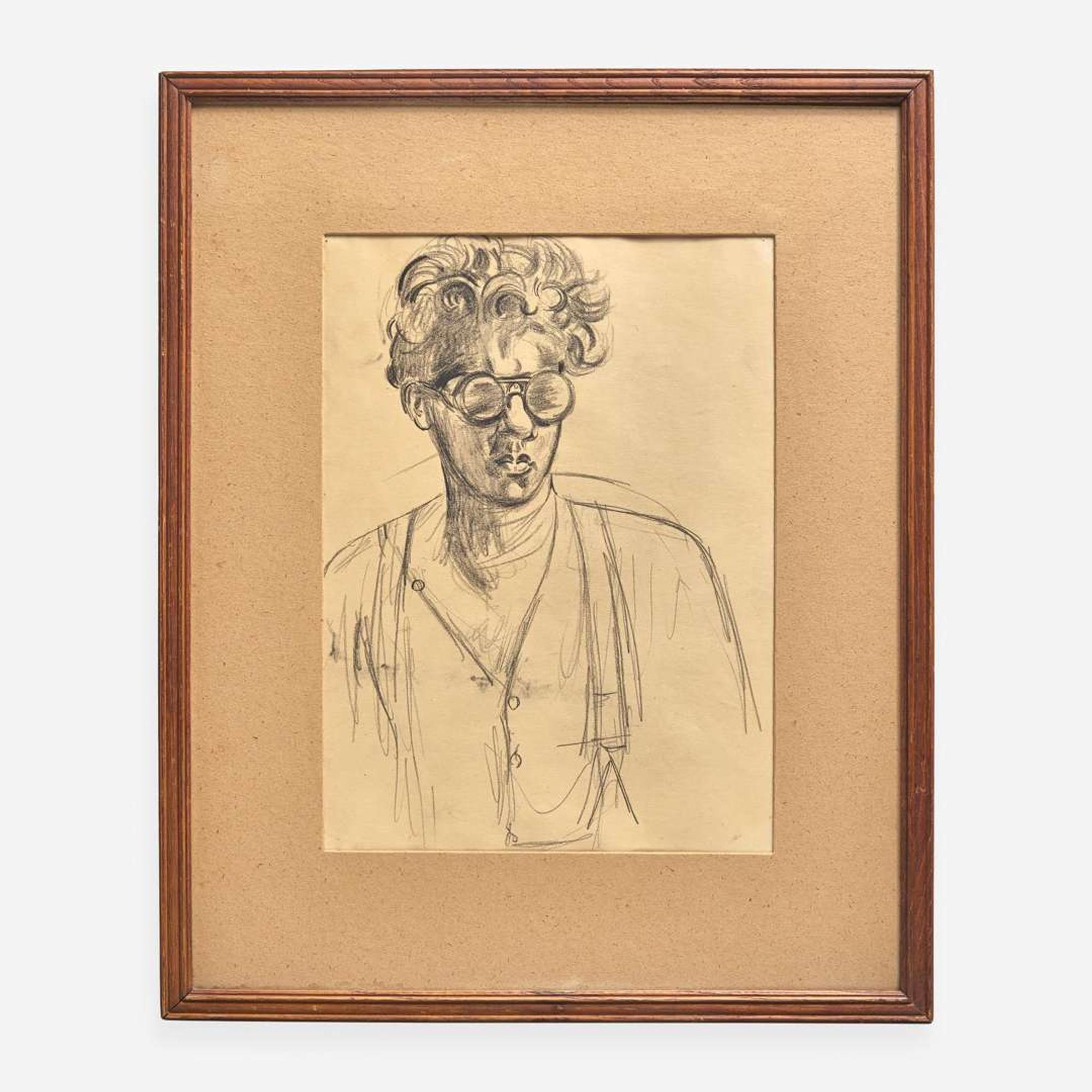 Wyndham Lewis (British, 1882-1957) Head from the Casting Shop
