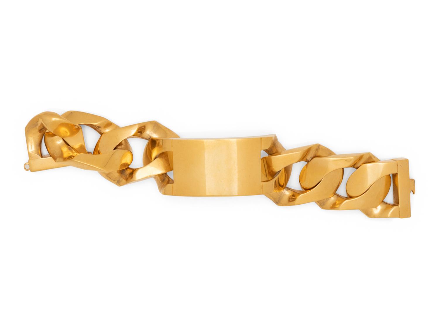 Céline , Oversize ID Chain Bracelet