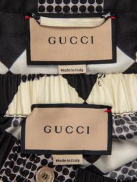 GUCCI, PRINTED SILK TWILL PAJAMA ENSEMBLE