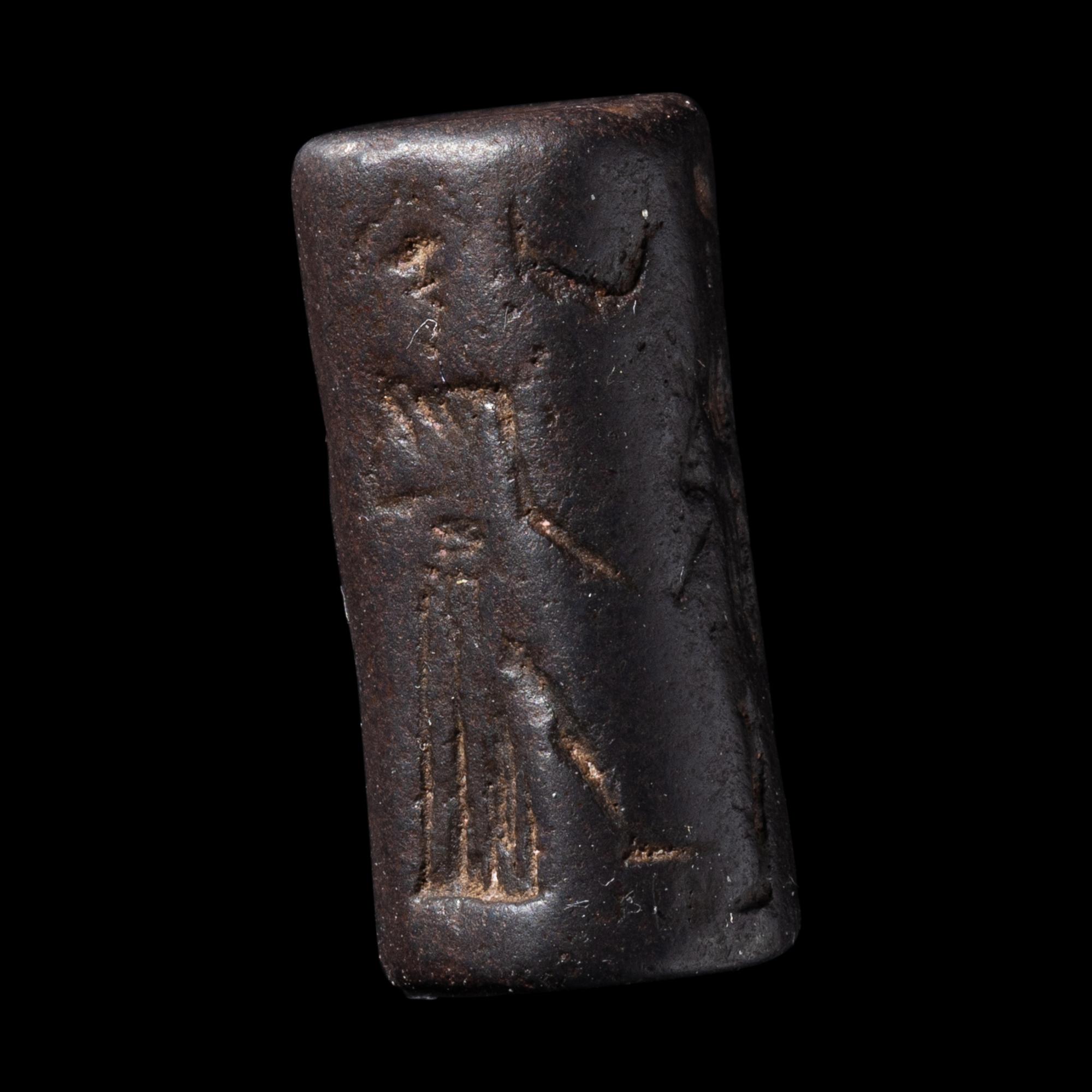 Nine Near Eastern Stone Cylinder Seals