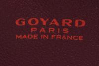 GOYARD, BURGUNDY GOYARDINE MINI TOTE