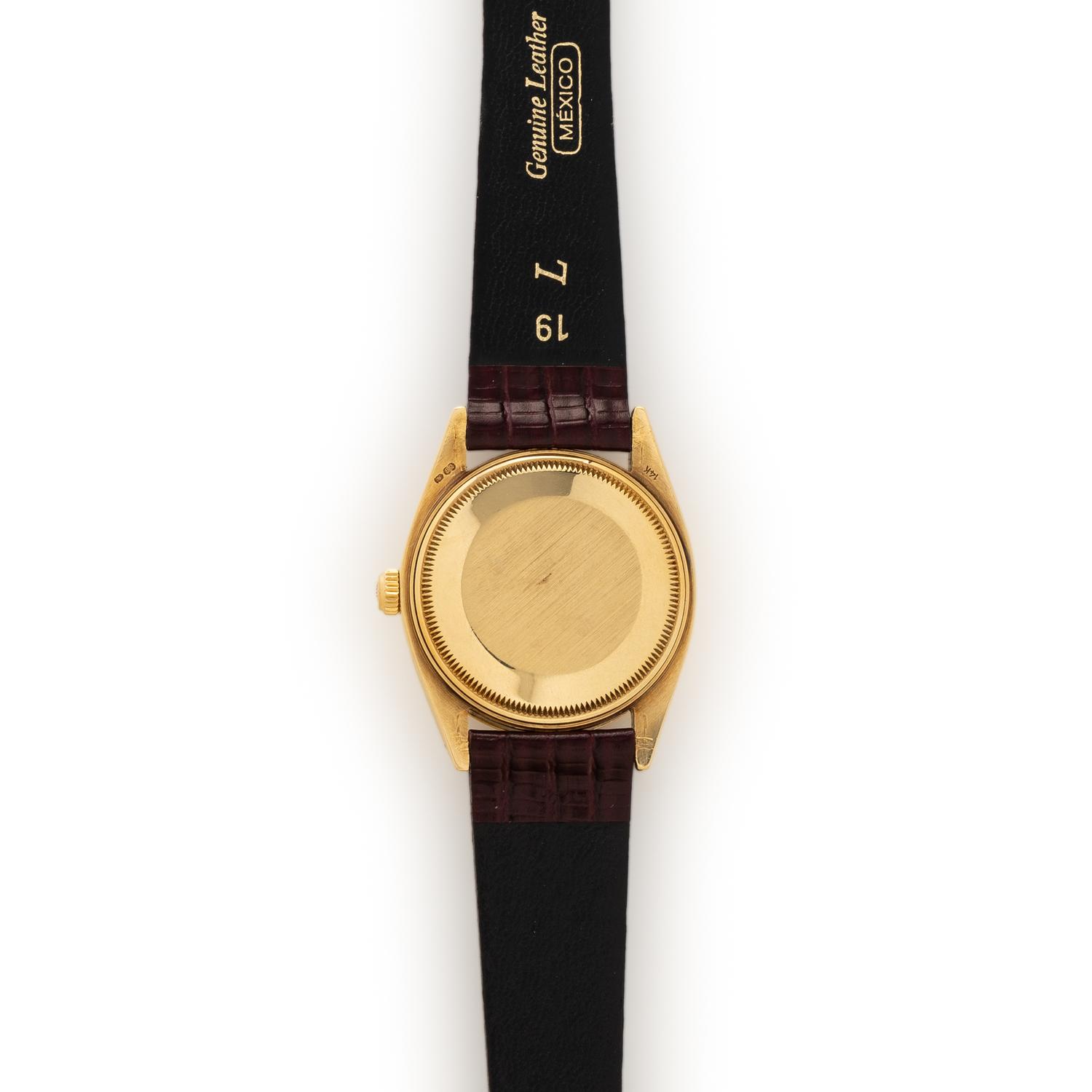 ROLEX, REF. 1503 14K YELLOW GOLD 'OYSTER DATE' WATCH
