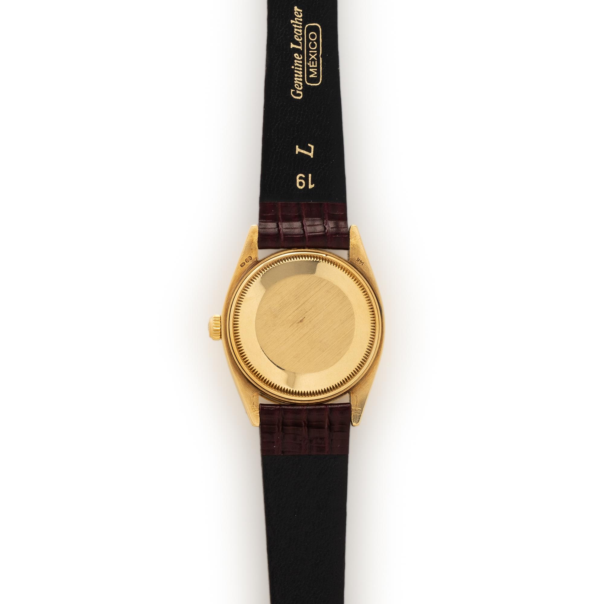 ROLEX, REF. 1503 14K YELLOW GOLD 'OYSTER DATE' WATCH