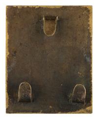 [CIVIL WAR]. Model 1839 US company officer's shoulder belt plate.
