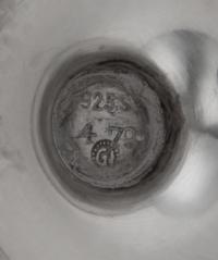 A Set of Six Danish Silver Champagne Coupes (Original Listing Number 96)