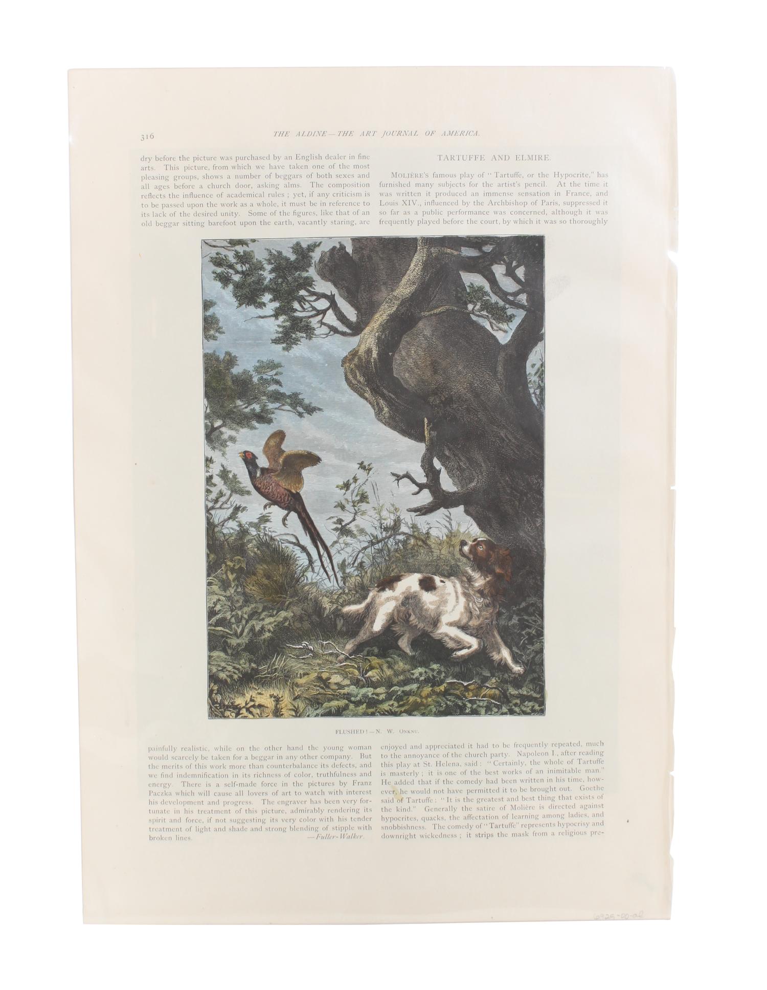 Eleven Hand Colored Dog Prints Height 71/2 x 9 inches — 19TH/20TH CENTURY