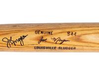 A Joe Morgan 1977-79 Cincinnati Reds Game Used and Signed H&B Louisville Slugger Bat (MEARS A6),