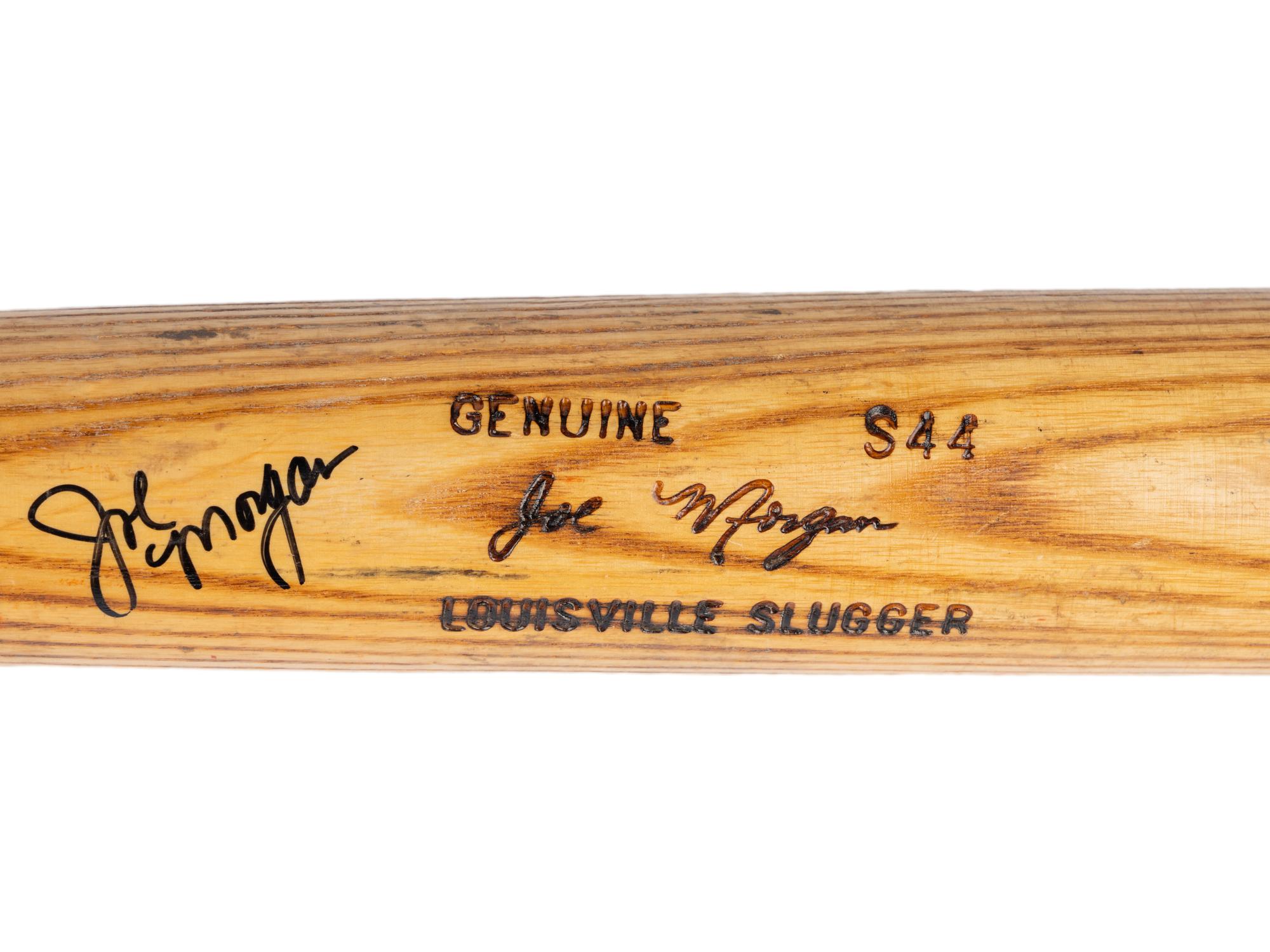 A Joe Morgan 1977-79 Cincinnati Reds Game Used and Signed H&B Louisville Slugger Bat (MEARS A6),