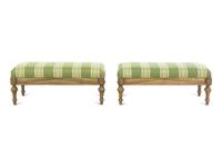 A Pair of Continental Ottomans
