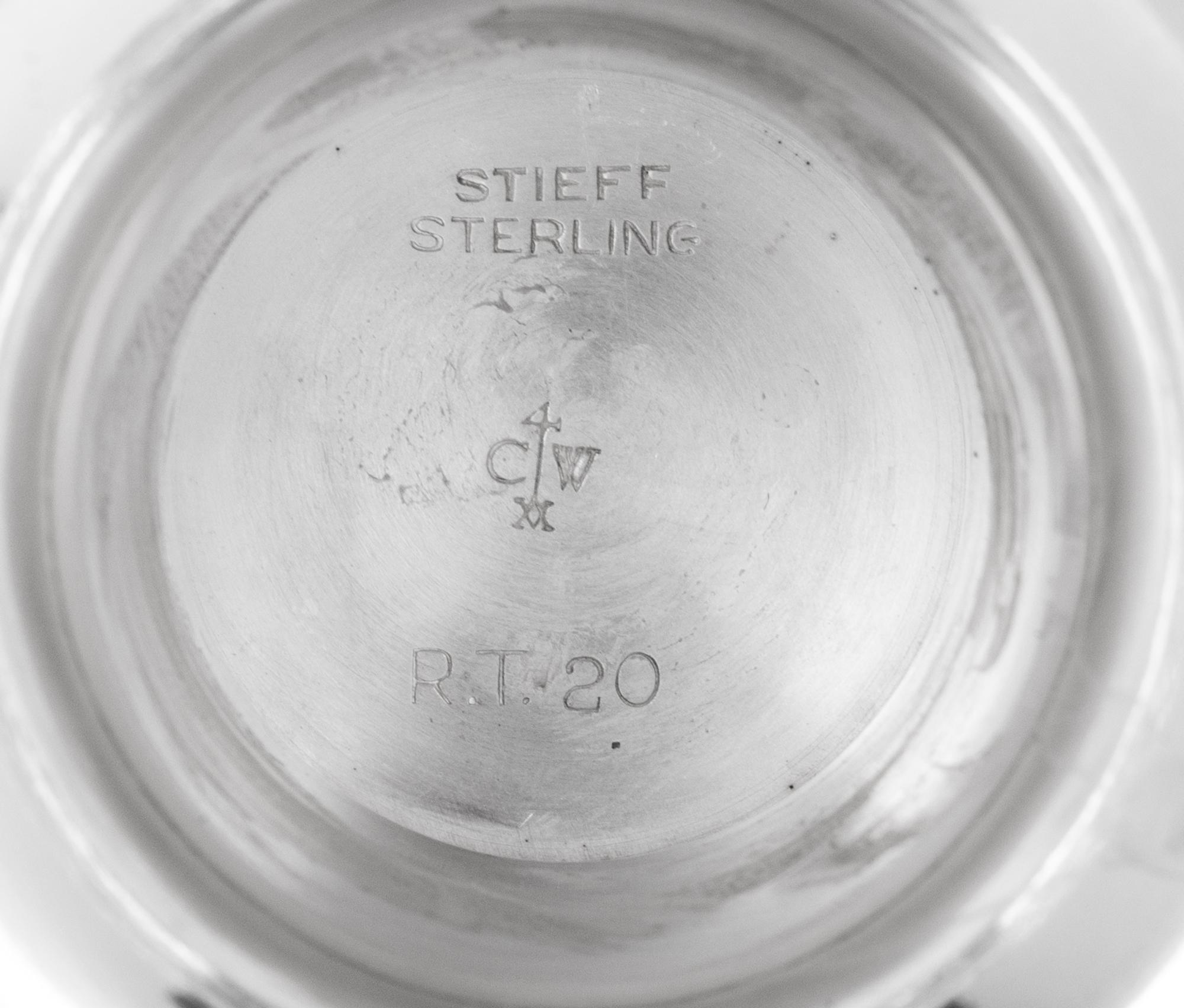 A Group of American Silver Table Articles