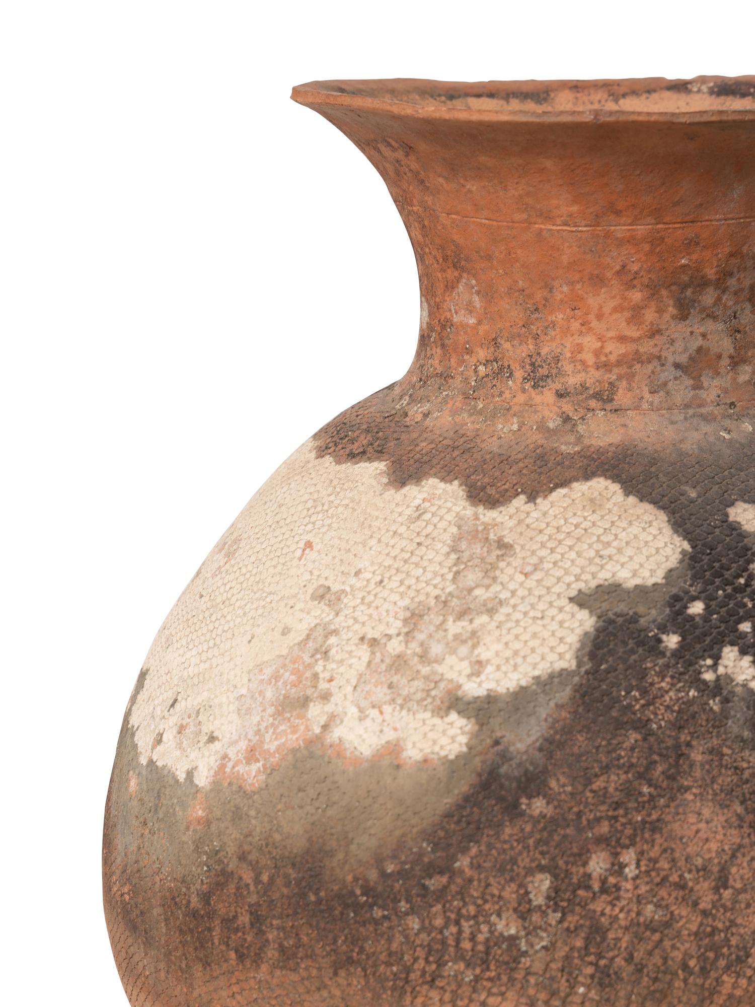 A Large African Earthenware Vessel