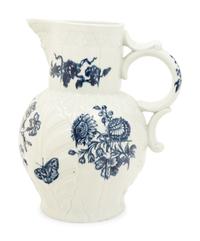 A Large Worcester Porcelain Pitcher