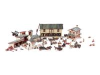 A German Farmhouse Toy Set