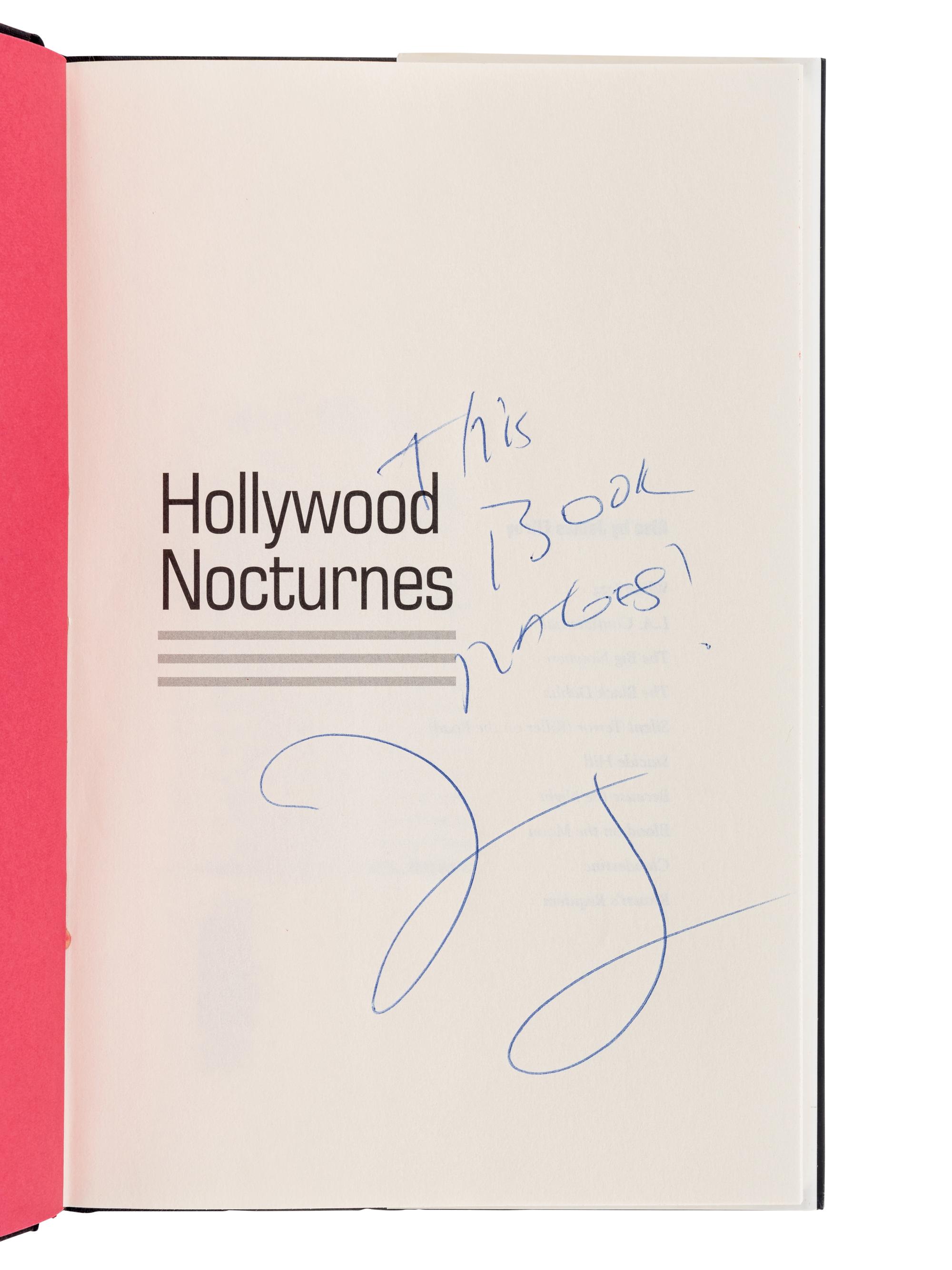 ELLROY, James (b. 1948). A group of 10 works by Ellroy, MOST FIRST EDITION, ALL SIGNED OR INSCRIBED, comprising: