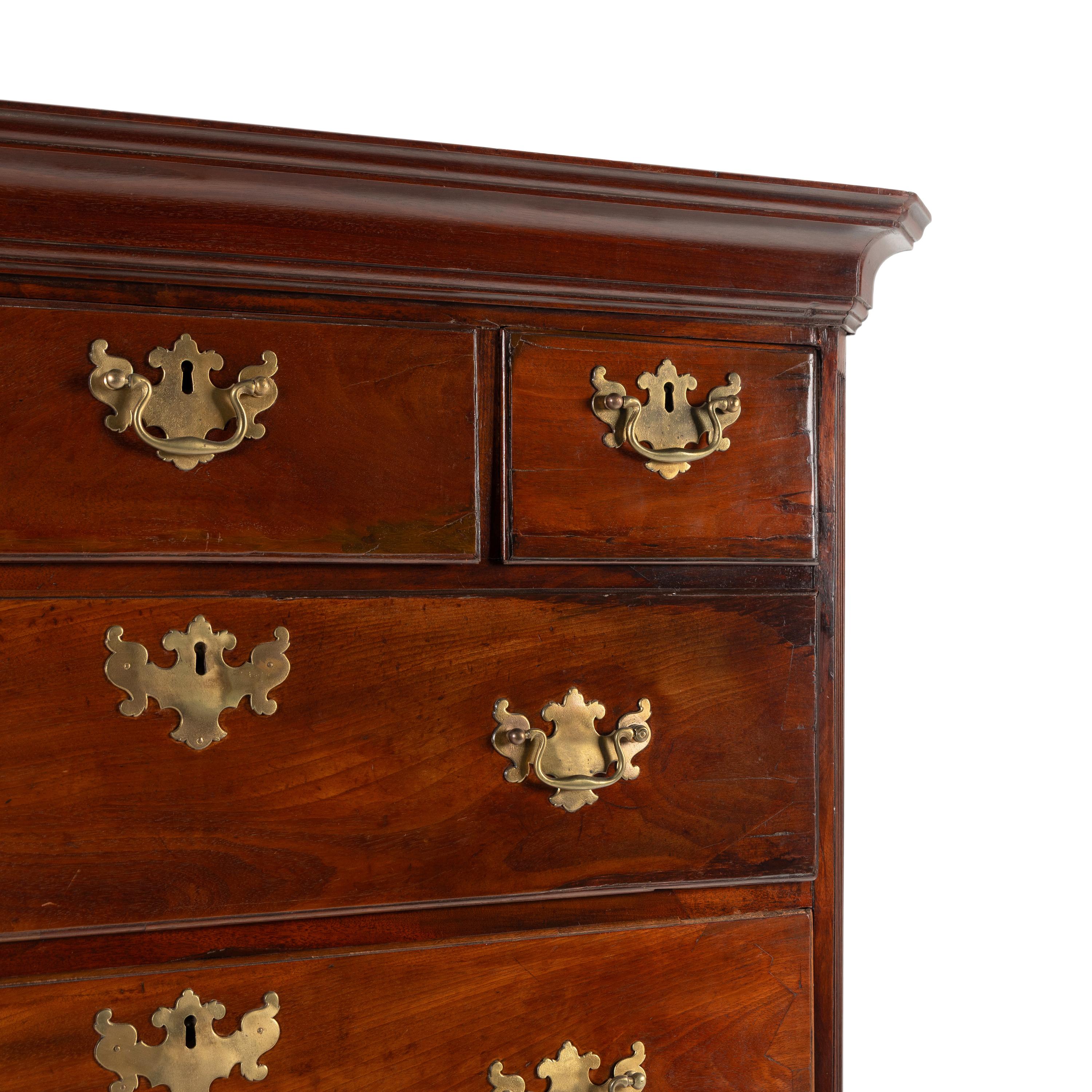 A George III Mahogany Chest-on-Chest