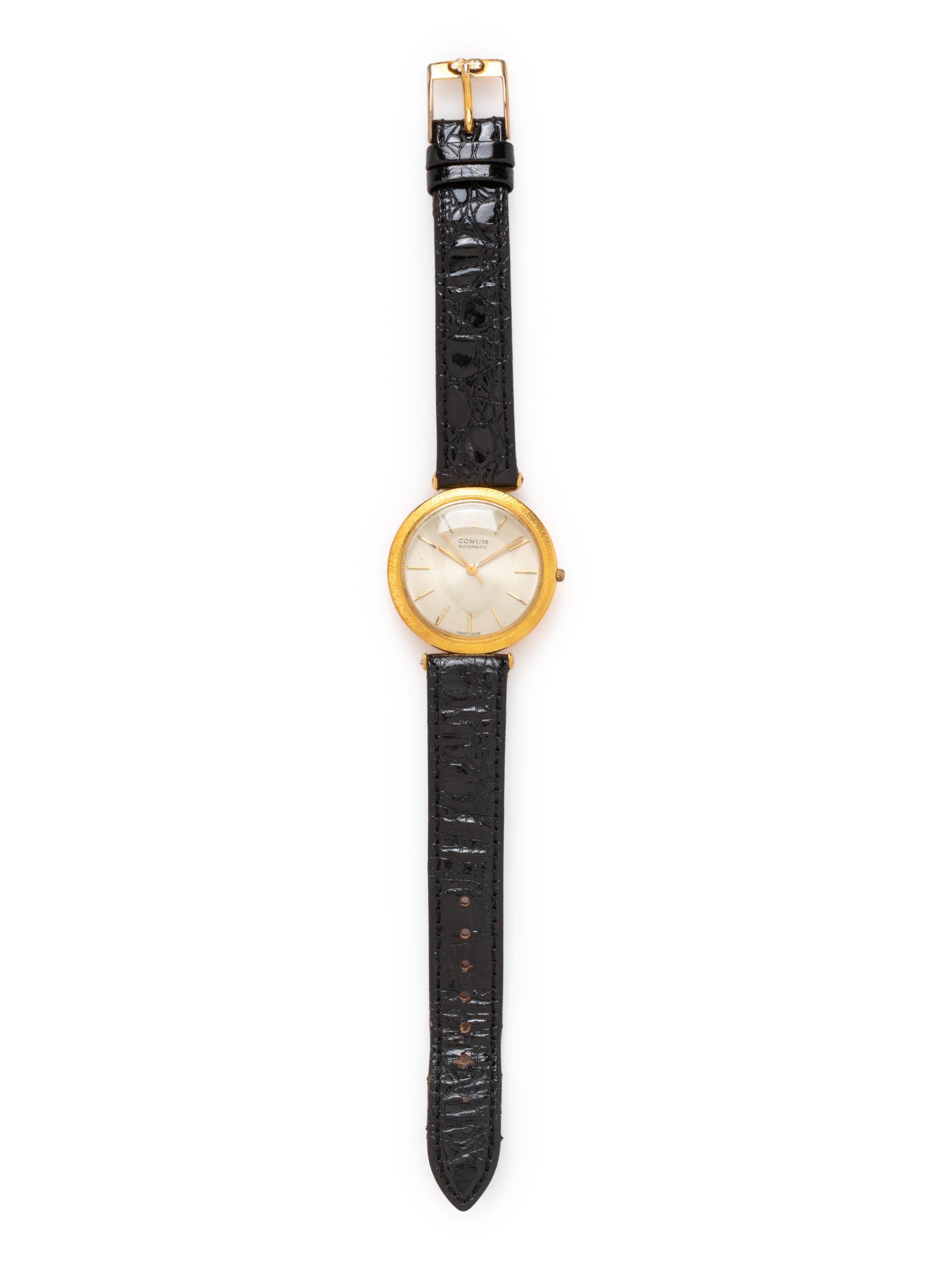 CORUM, 18K YELLOW GOLD WRISTWATCH