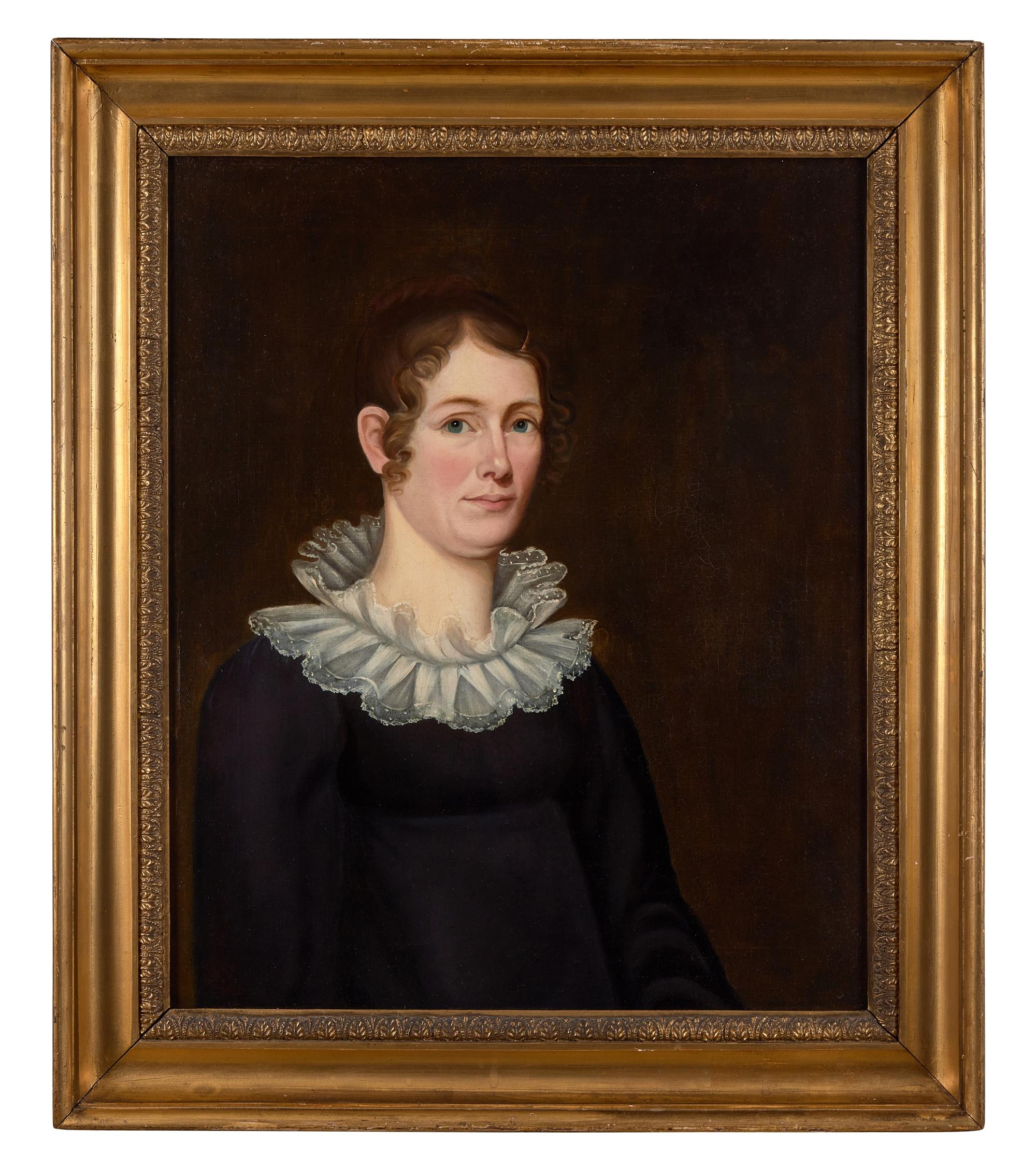 Asa Park (1790-1827), A Pair Of Portraits: George Poindexter (1779-1853) And Agatha Ball Chinn Poindexter (1794-1822)