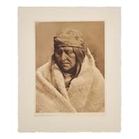 Edward Curtis (American, 1868-1952) — Two Bear Woman - Piegan , 1911