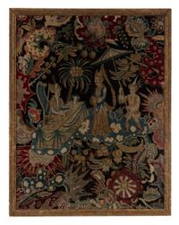 An English Needlepoint Panel