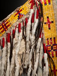Sioux Quilled and Beaded Hide Shirt