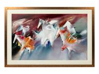 Abstract Horses