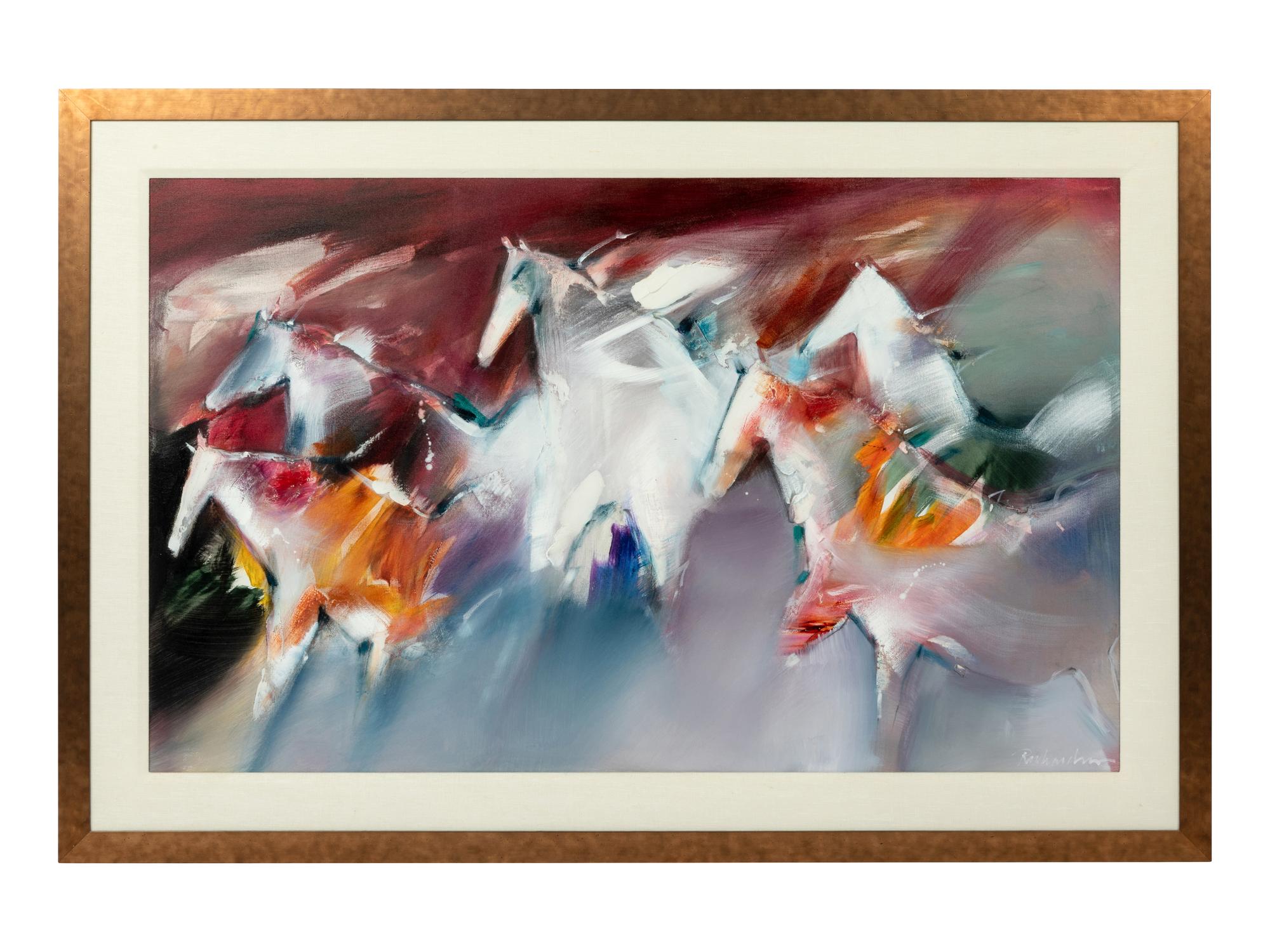 Abstract Horses