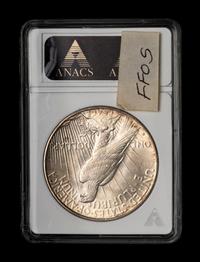 A 1934-S Peace $1 Coin (ANACS MS60)