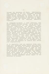 REAGAN, Ronald Wilson (1911-2004). Typed letter signed (“Ronald Reagan”), to Edward Joseph PERKINS (1928-2020), U.S. Ambassador to Liberia from 28 August 1985 to 22 October 1986. The White House, Washington, D.C., 15 July 1985.