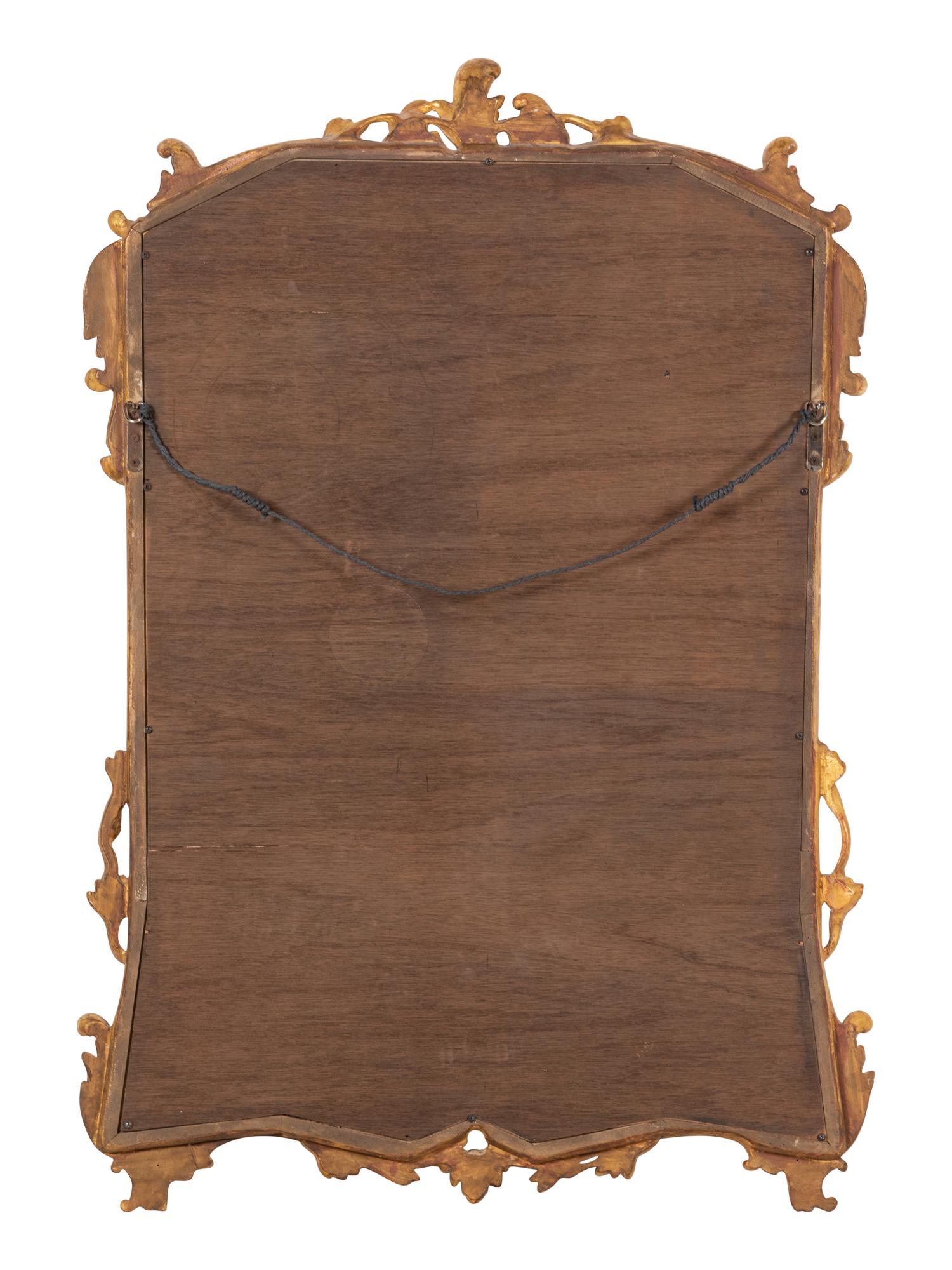 A Régence Style Giltwood Mirror