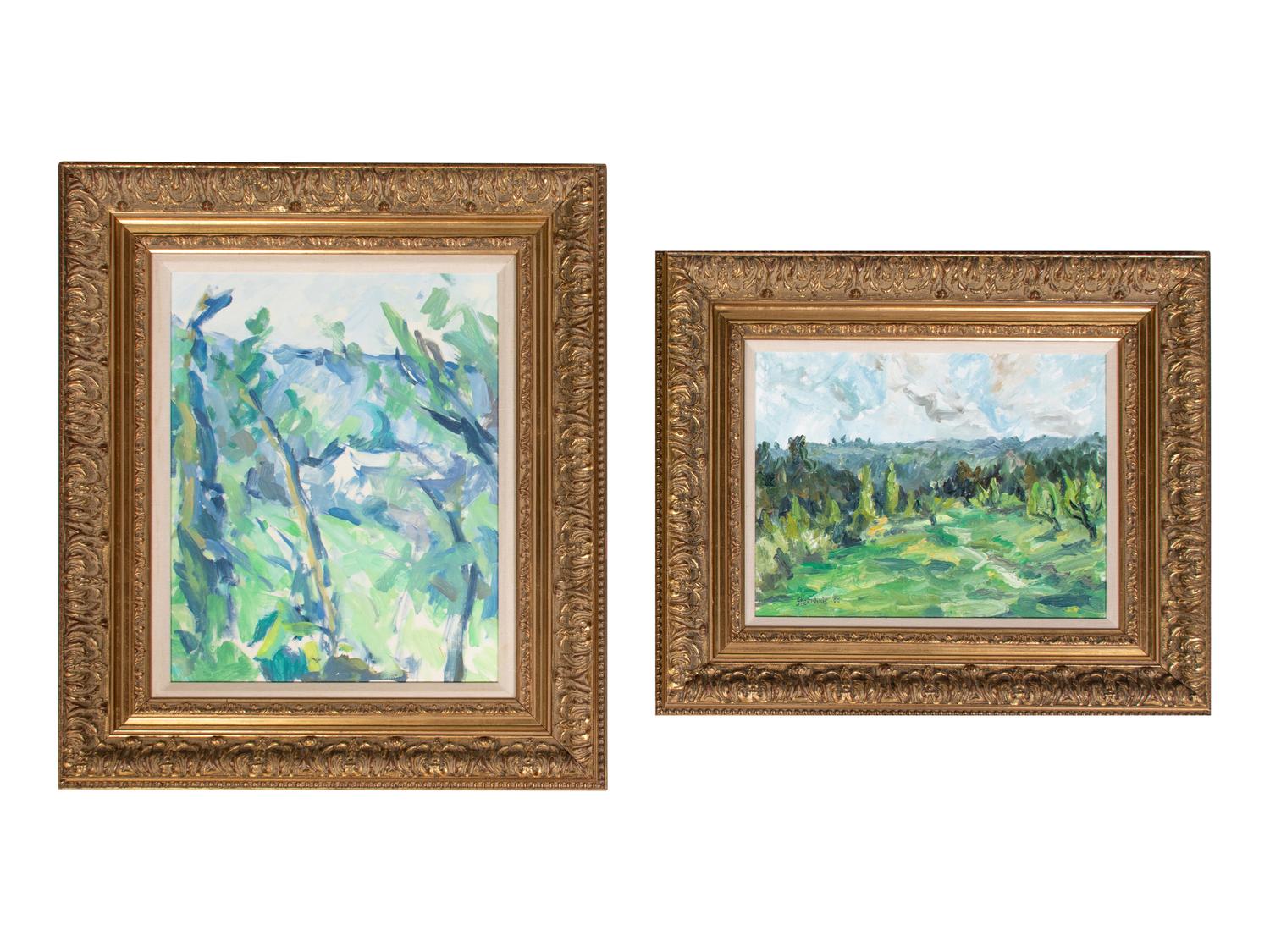 Two Landscape Paintings