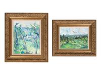 Two Landscape Paintings